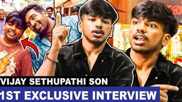 Exploring The Life Of Vijay Sethupathi's Son Surya
