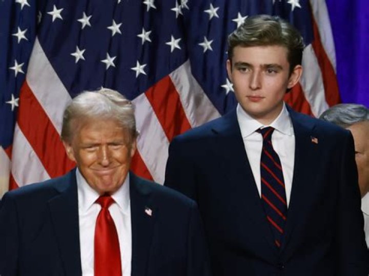 The Mystery Of Barron Trump's Striking Eye Color